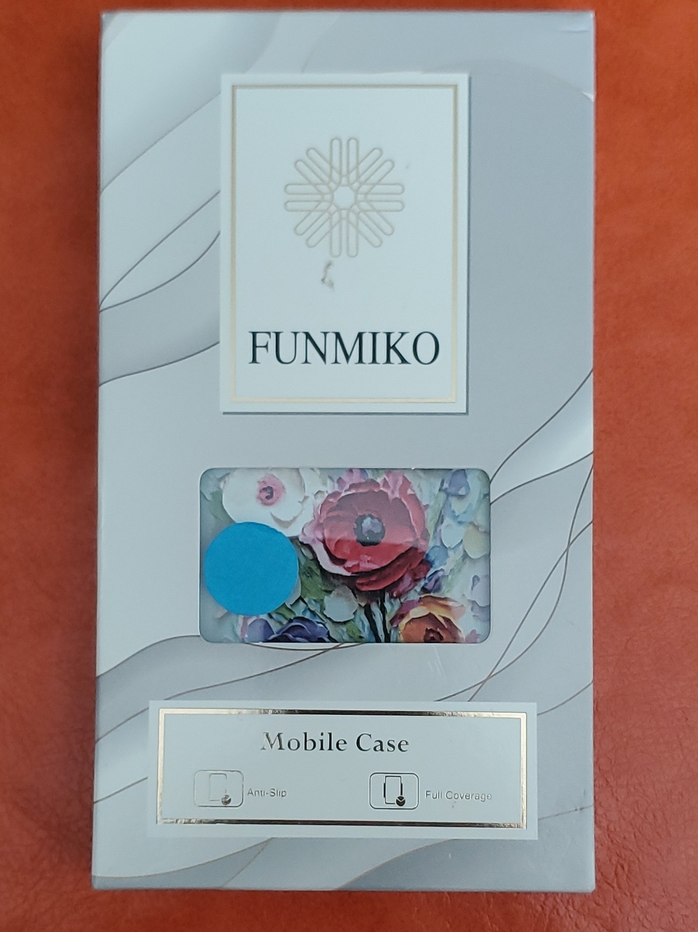 Iphone 16 Floral Mobile Case - White with Multicolor Floral Design